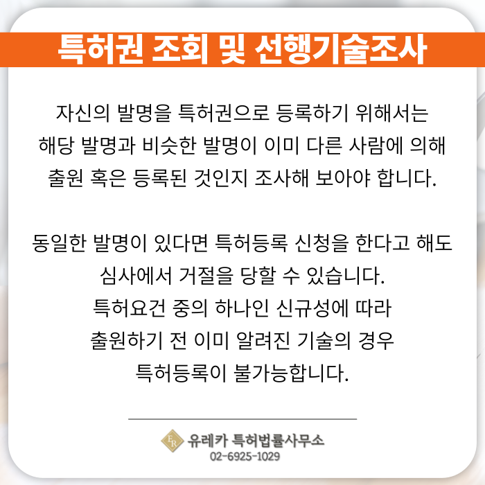 특허권-특허조회-선행기술조사